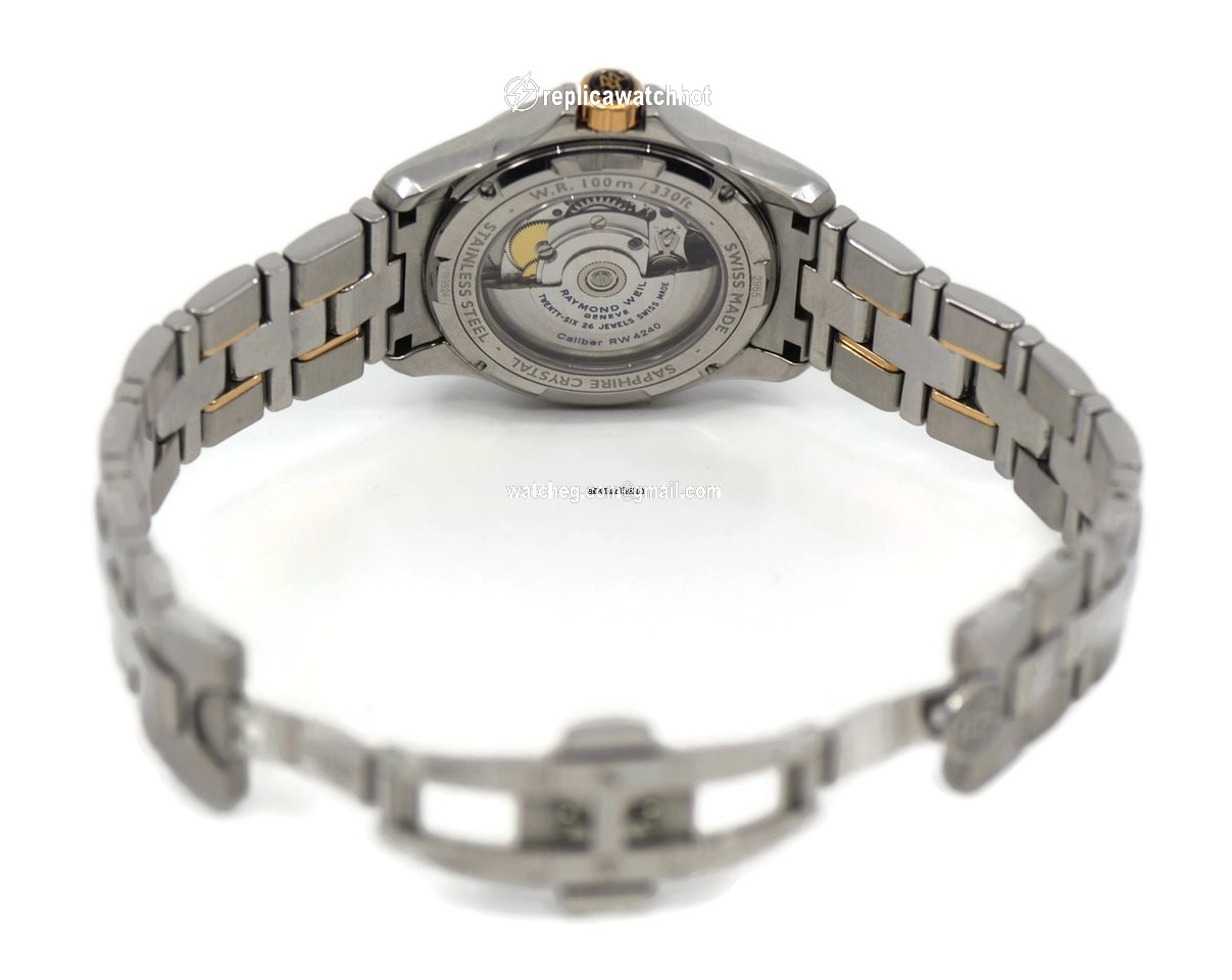 Raymond Weil Parsifal Mens watch Unisex Automatic Gold Steel 2965-sg5-00658 2