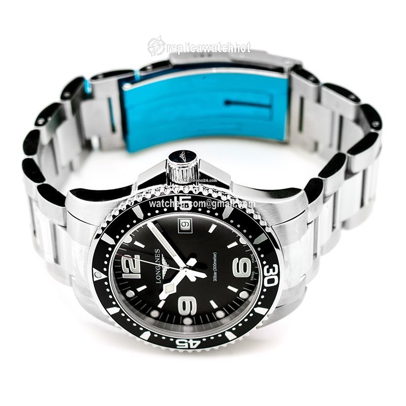 Longines HydroConquest Mens watch Unisex Quartz Steel L37404566 2