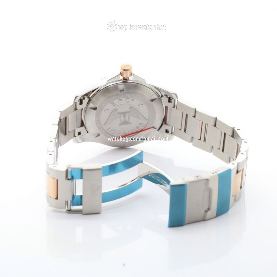 Longines HydroConquest Mens watch Unisex Quartz Steel L3.740.3.98.7 2