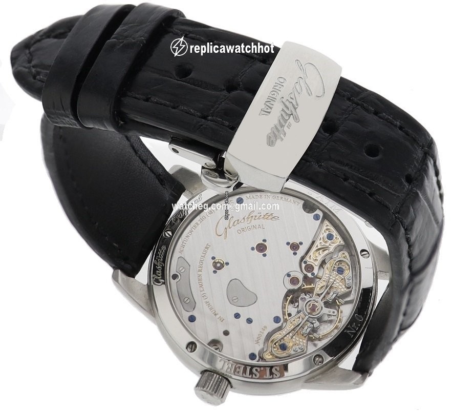 Glashtte Original PanoReserve Mens watch Unisex Manual winding Steel 65-01-02-02-04 2