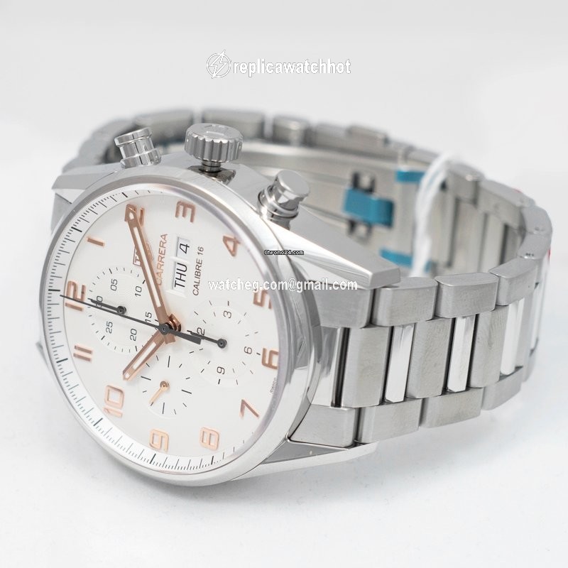 TAG Heuer Carrera Calibre 16 Mens watch Unisex Automatic Steel CV2A1AC.BA0738 2