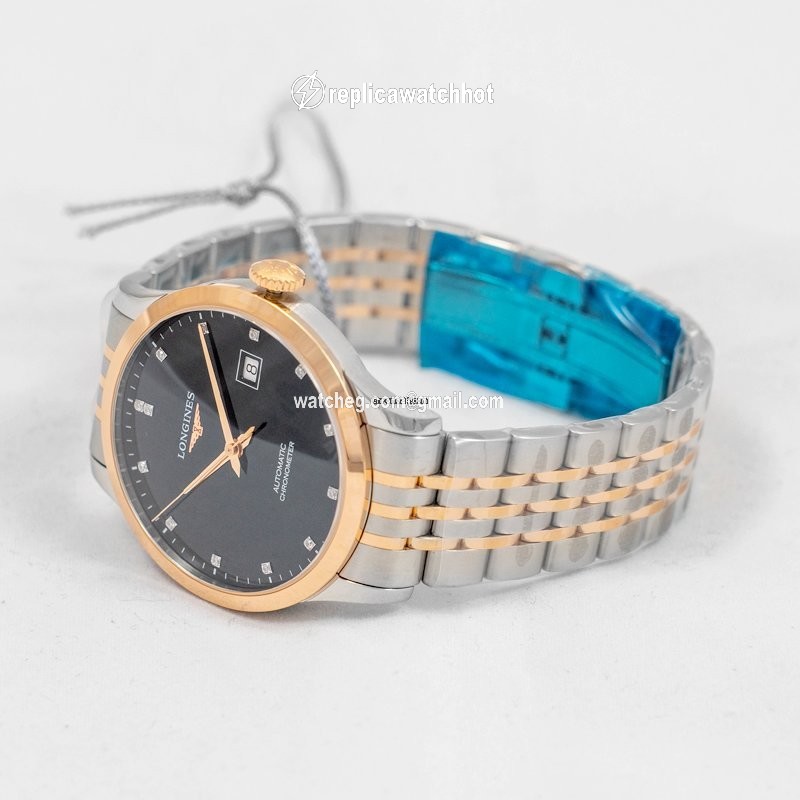 Longines Record Mens watch Unisex Automatic Steel L28215577 2