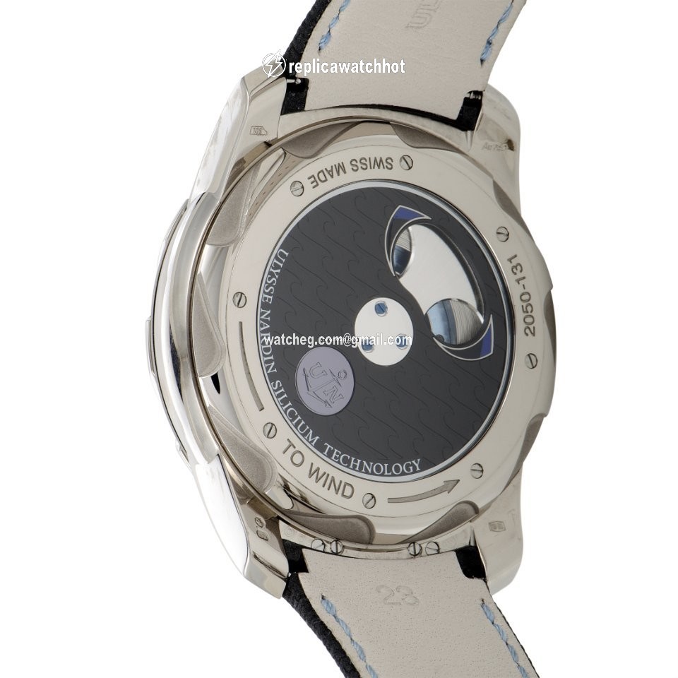 Ulysse Nardin Mens watch Unisex Manual winding White gold 2050-131 2