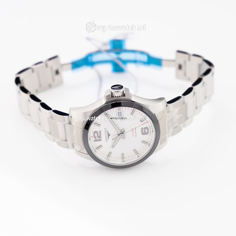 Longines Conquest Mens watch Unisex Quartz Steel L37194766 2