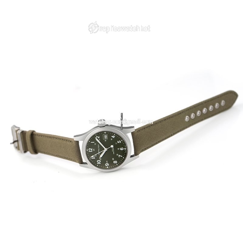 Hamilton Khaki Field Mens watch Unisex Manual winding Steel H69439363 2