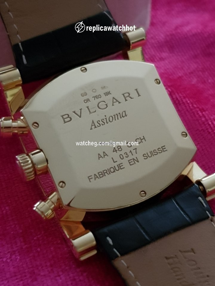 Bulgari Assioma Mens watch Unisex Automatic Yellow gold L0317 2