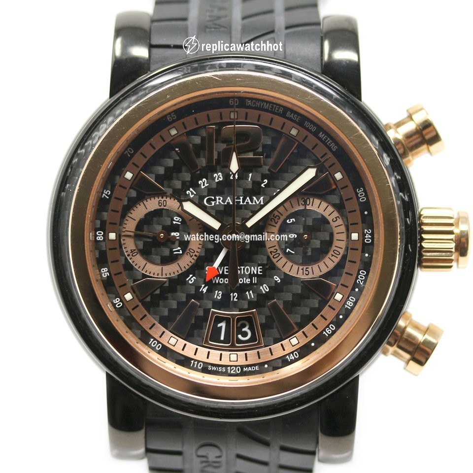 Graham Silverstone Mens watch Unisex Automatic Gold Steel 2GSIUBR 2
