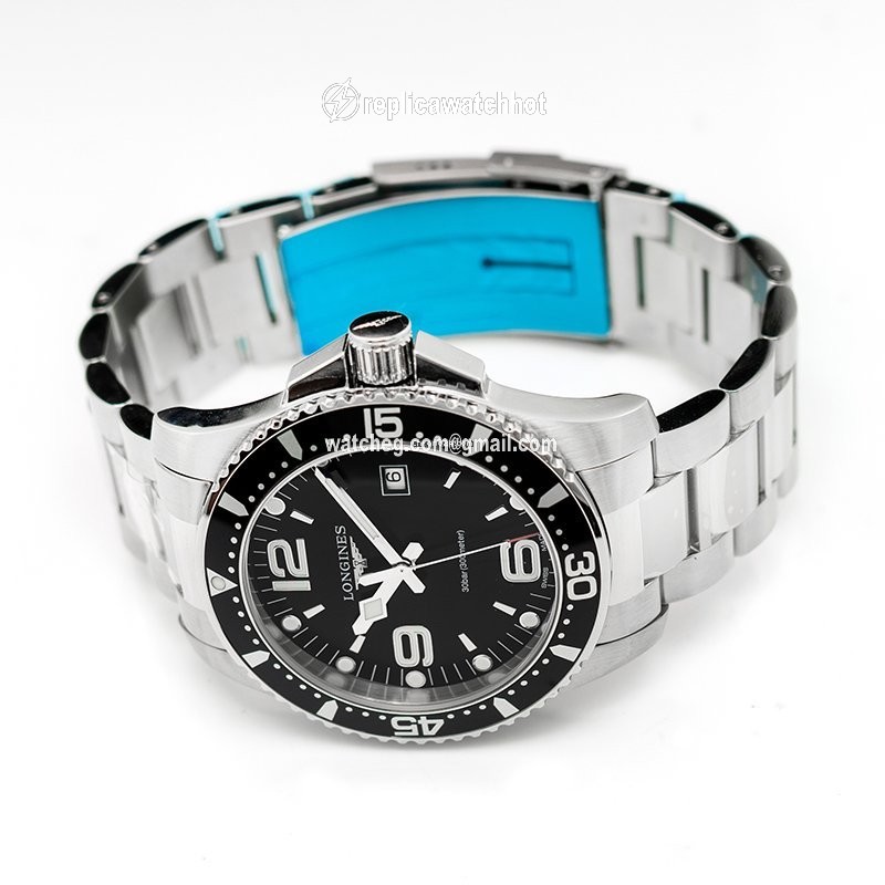 Longines HydroConquest Mens watch Unisex Quartz Steel L38404566 2