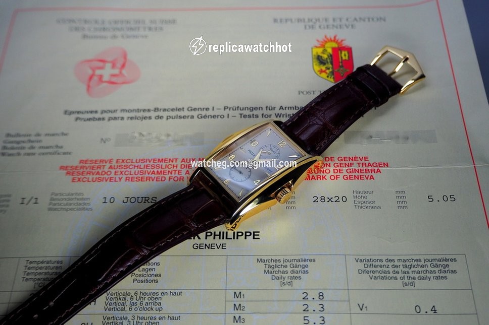Patek Philippe Gondolo Mens watch Unisex Manual winding Yellow gold 5100 J-001 2