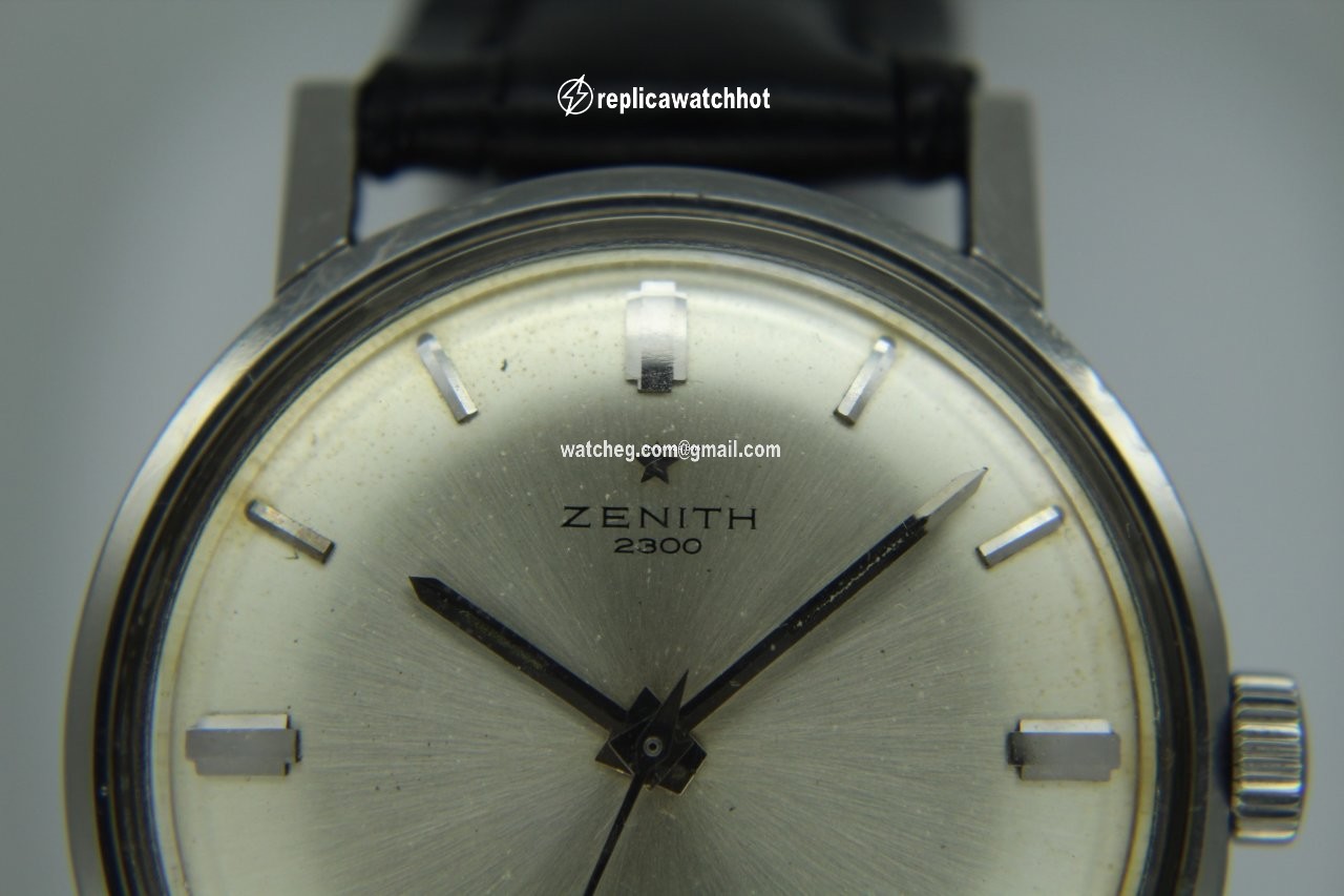 Zenith Mens watch Unisex Manual winding Steel 2300 2