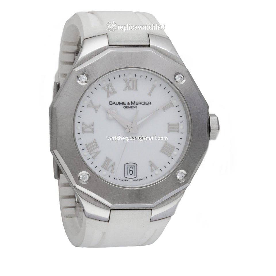 Baume & Mercier Riviera Womens watch Quartz Steel 65575 2