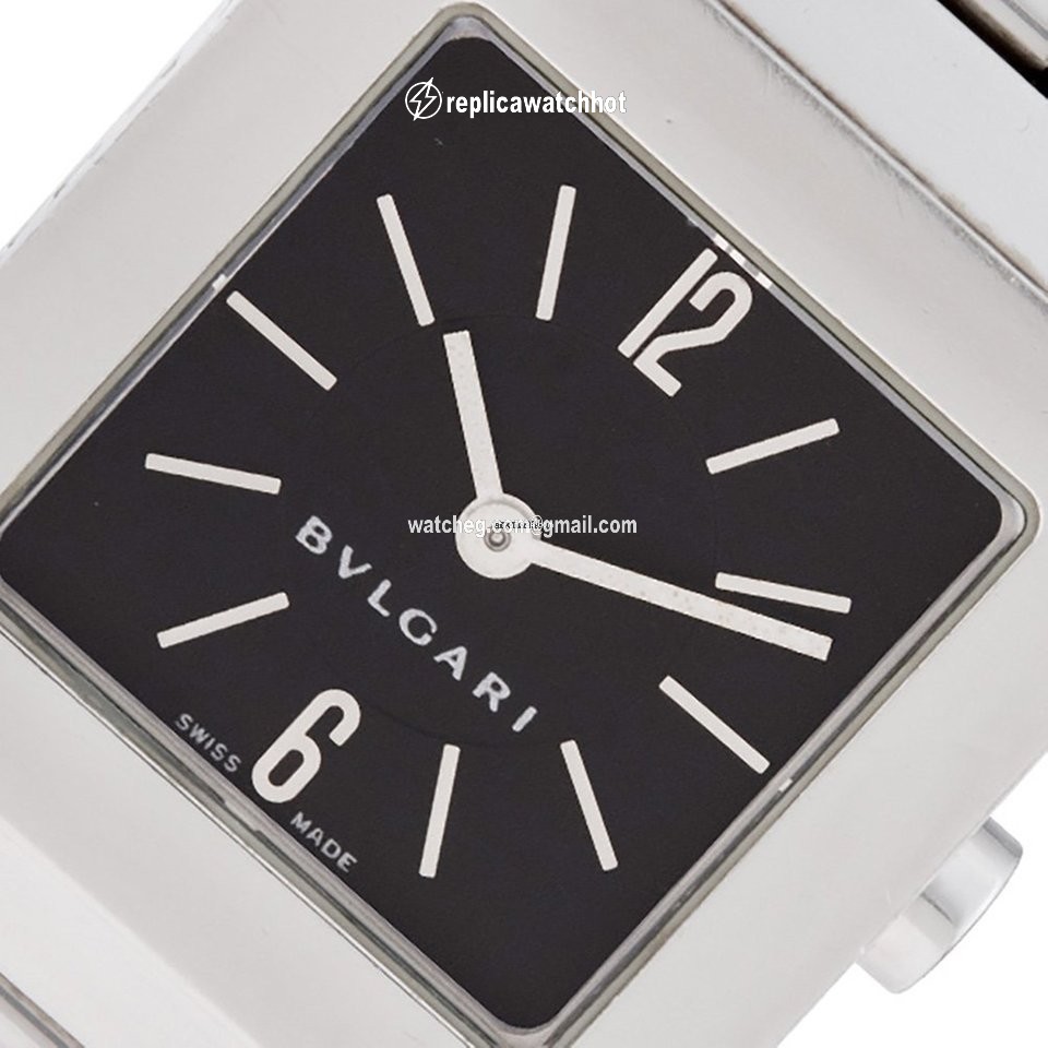 Bulgari Quadrato Quartz Steel SQ22SS 2
