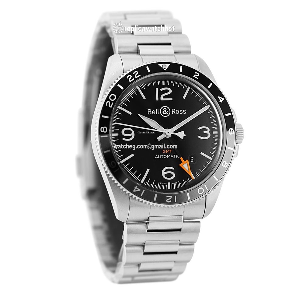 Bell & Ross BR V2 Mens watch Unisex Automatic Steel BRV293-BL-ST SST 2