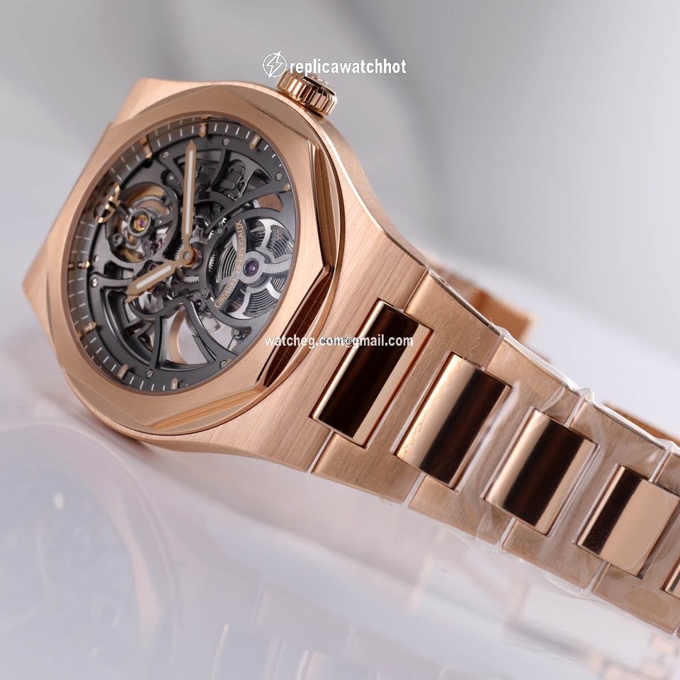 Girard Perregaux Laureato Mens watch Unisex Automatic Rose gold 81015-52-002-52A 2
