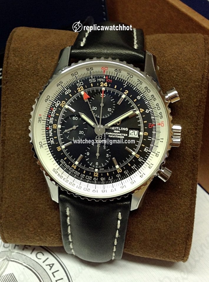 Breitling Navitimer GMT Mens watch Unisex Automatic Steel A24322121B1X1 2