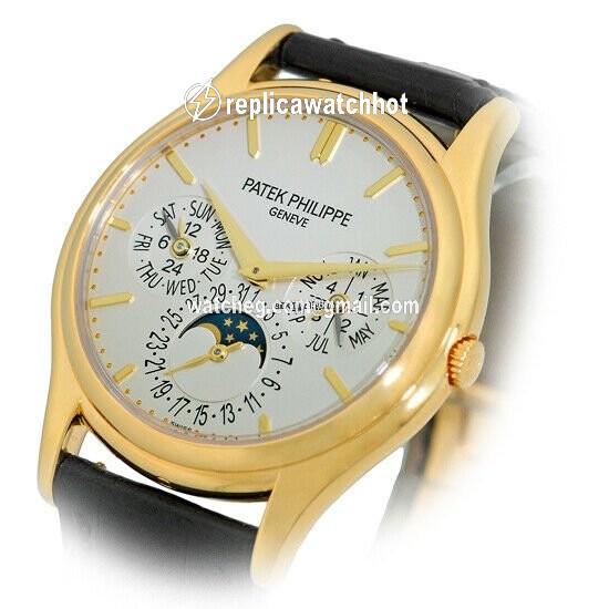 Patek Philippe Perpetual Calendar Mens watch Unisex Automatic Yellow gold 5140 J 2
