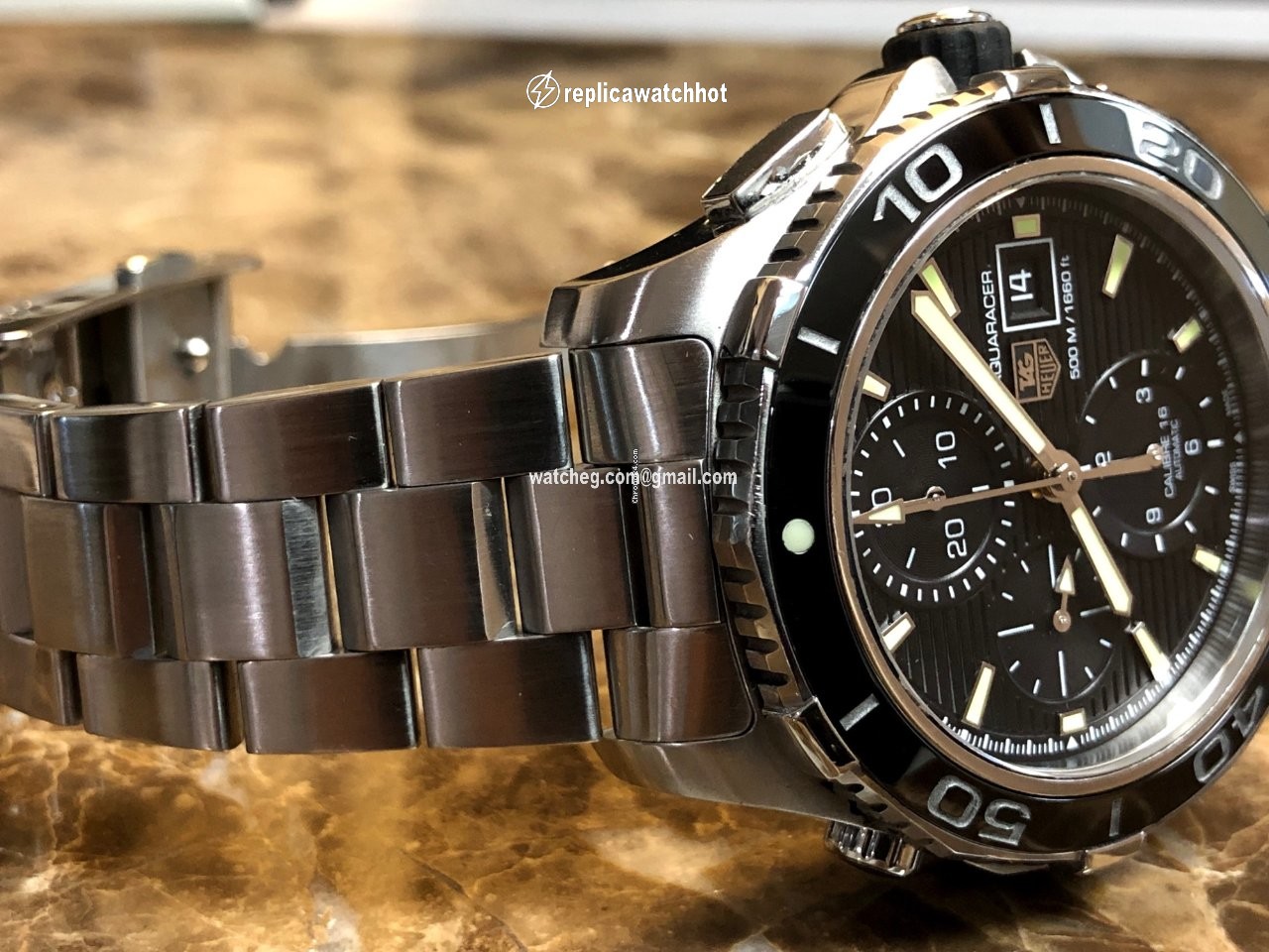 TAG Heuer Aquaracer 500M Mens watch Unisex Automatic Steel CAK2111 2