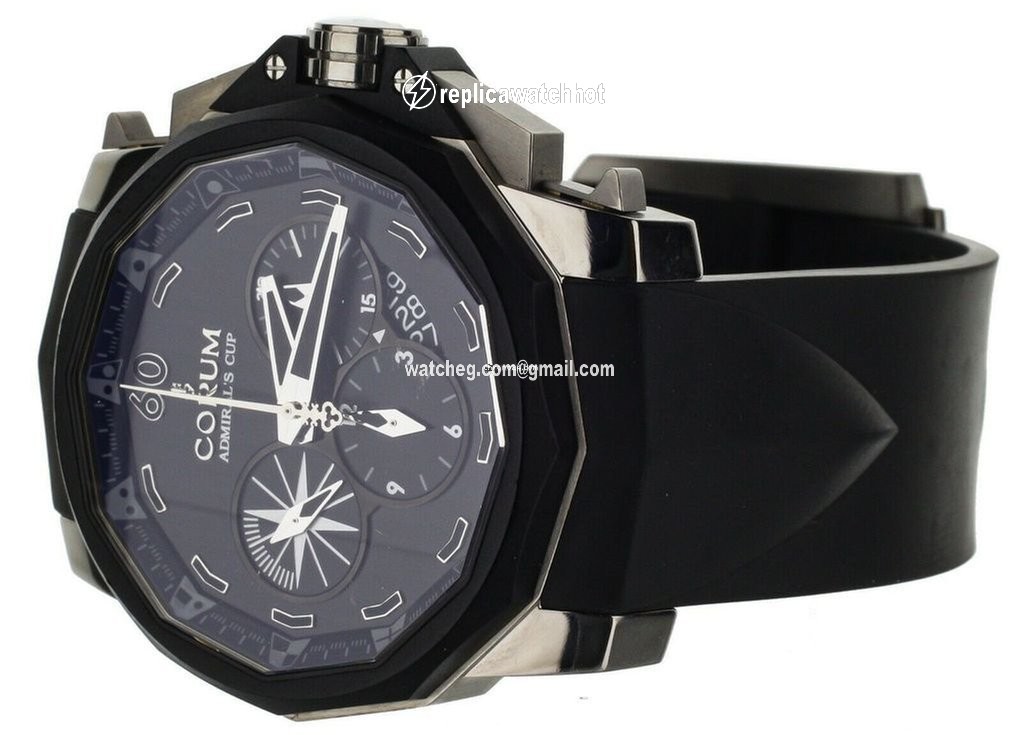 Corum Admirals Cup Challenger Mens watch Unisex Automatic Titanium 753.935.06 0371AN52 2
