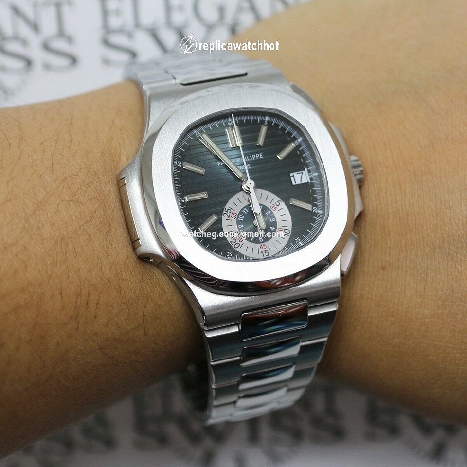 Patek Philippe Nautilus Mens watch Unisex Automatic Steel 5980 1A-001 N 2