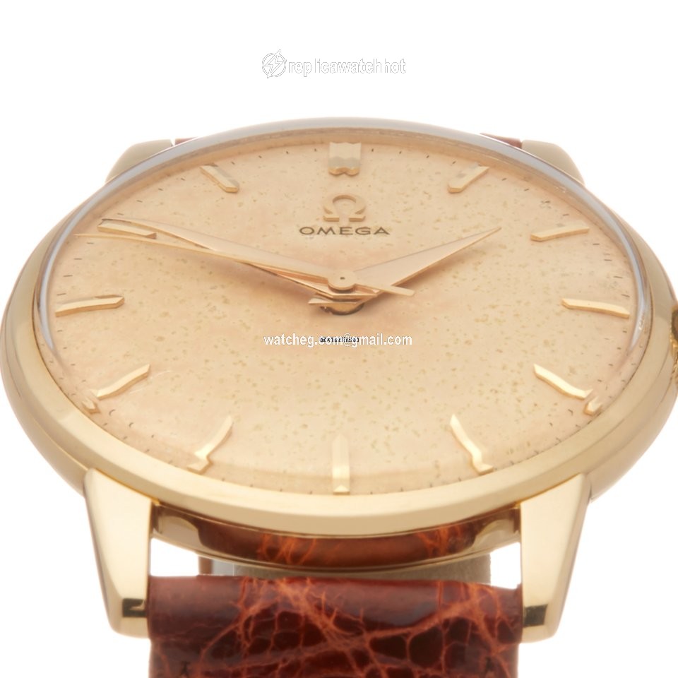 Omega Mens watch Unisex Manual winding Yellow gold 2895 2