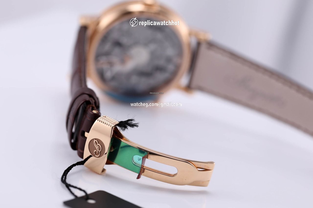 Breguet Tradition Mens watch Unisex Manual winding Rose gold 7067br g1 9w6 2