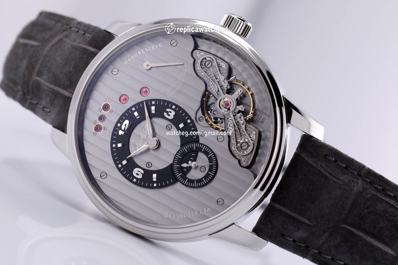 Glashtte Original PanoInverse Mens watch Unisex Manual winding Steel 1-66-06-04-22-05 2
