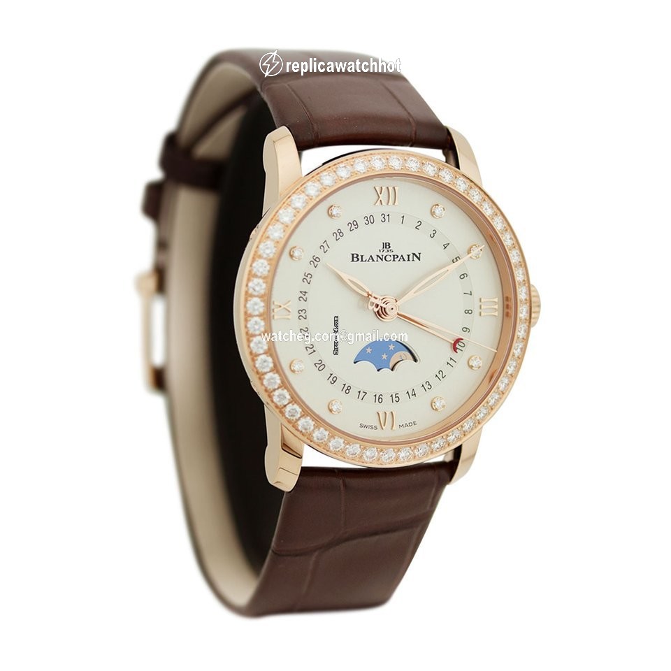 Blancpain Villeret Mens watch Unisex Automatic Red gold 6126-2987-55A 2