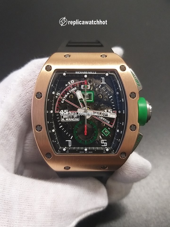 Richard Mille RM 011 Automatic Rose gold RM11-01 ROBERTO MANCINI 2