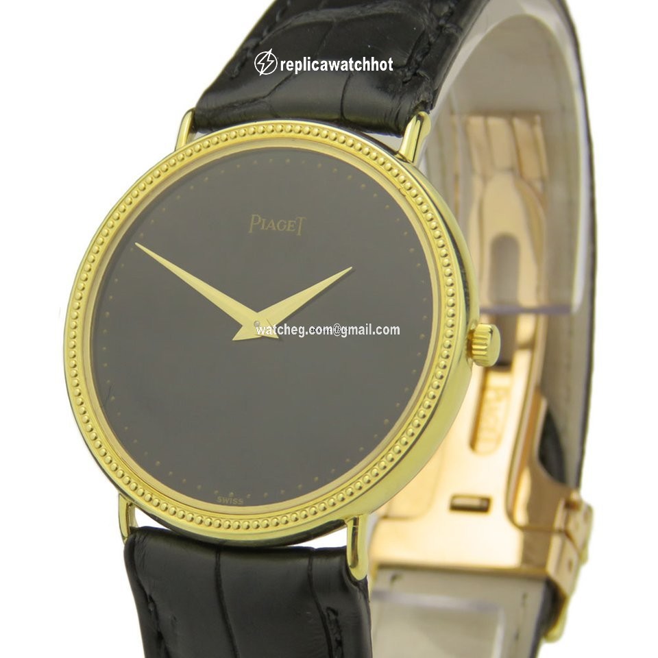 Piaget Mens watch Unisex Quartz Yellow gold 80231 2