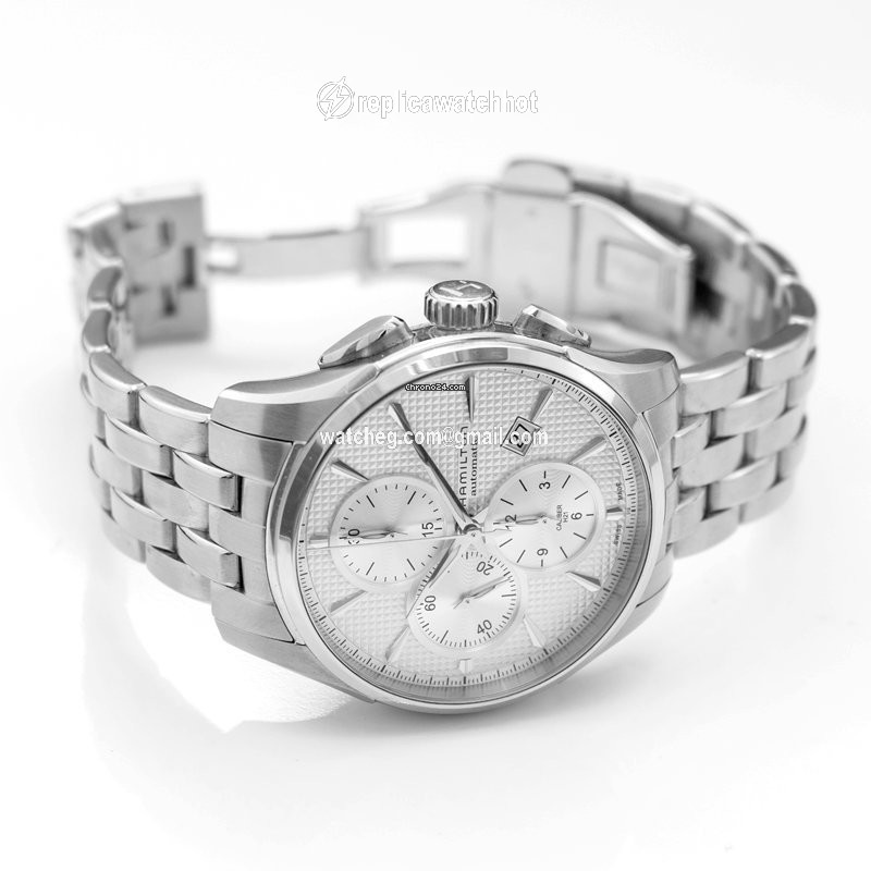 Hamilton Jazzmaster Auto Chrono Mens watch Unisex Automatic Steel H32596151 2