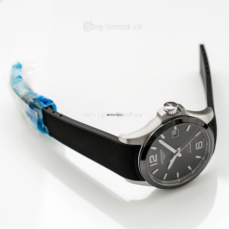 Longines Conquest Mens watch Unisex Quartz Steel L37294569 2