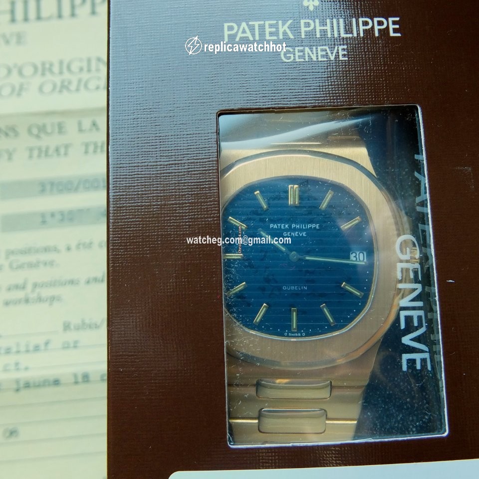 Patek Philippe Nautilus Mens watch Unisex Automatic Yellow gold 3700 Patek Philippe Nautilus GG G1BELIN Full Set 2