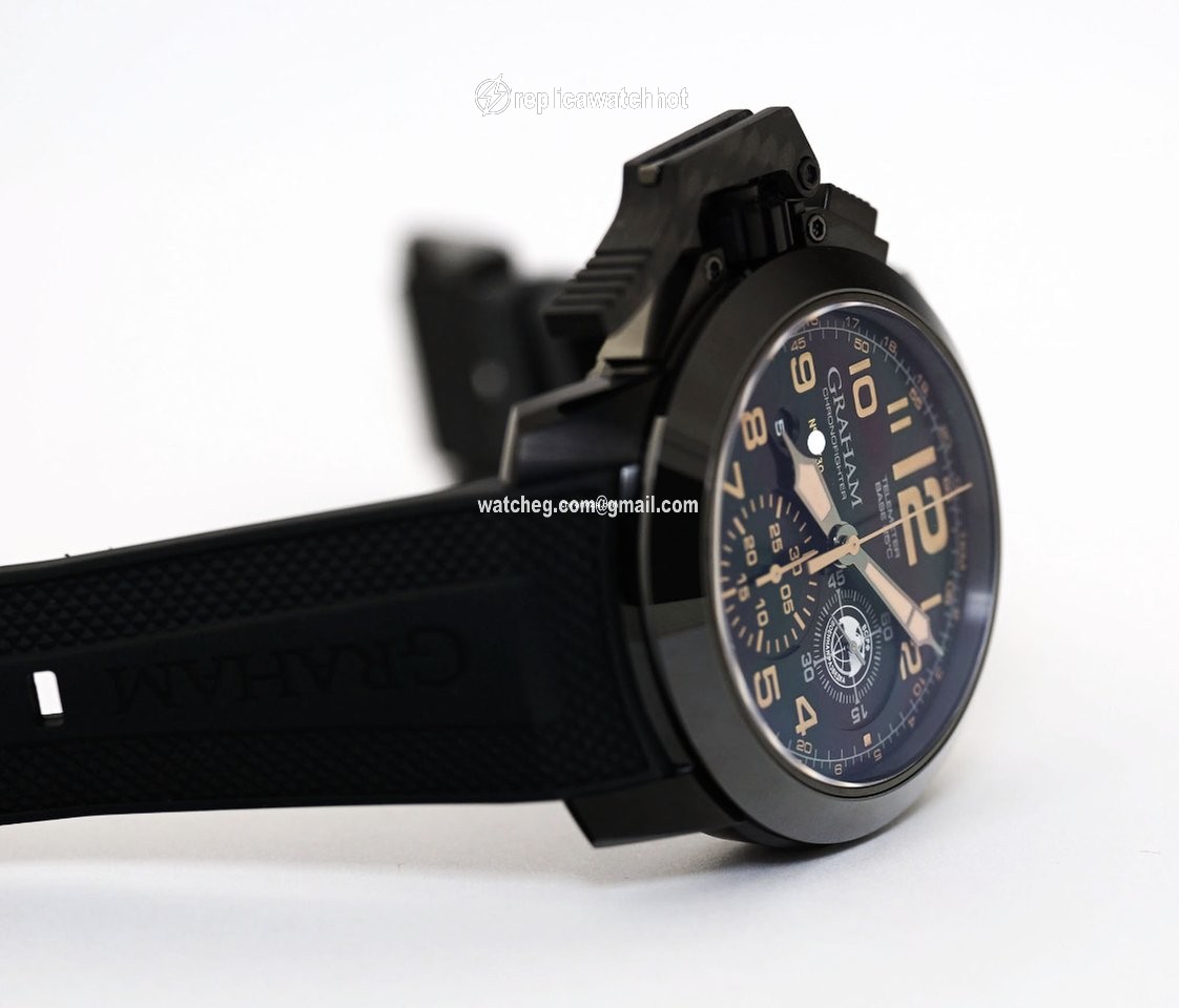 Graham Chronofighter Oversize Mens watch Unisex Automatic Steel 2CCAU.B34A 2
