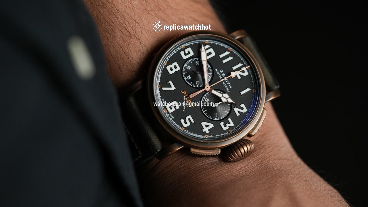 Zenith Pilot Type 20 Extra Special Mens watch Unisex Automatic Bronze 29.2430.4069 21.C800 2