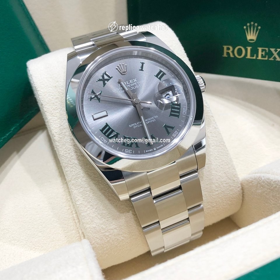 Rolex Datejust 41 Mens watch Unisex Steel Automatic 126300-0007 2
