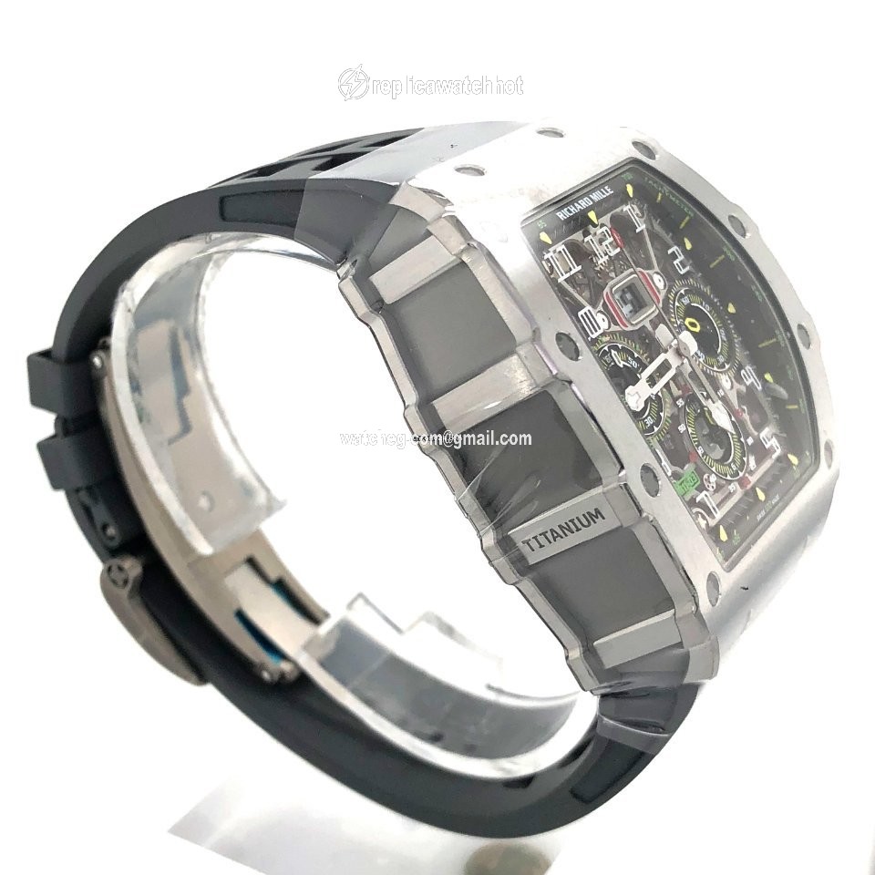 Richard Mille RM 011 Mens watch Unisex Automatic Titanium RM 11-03 Ti 2