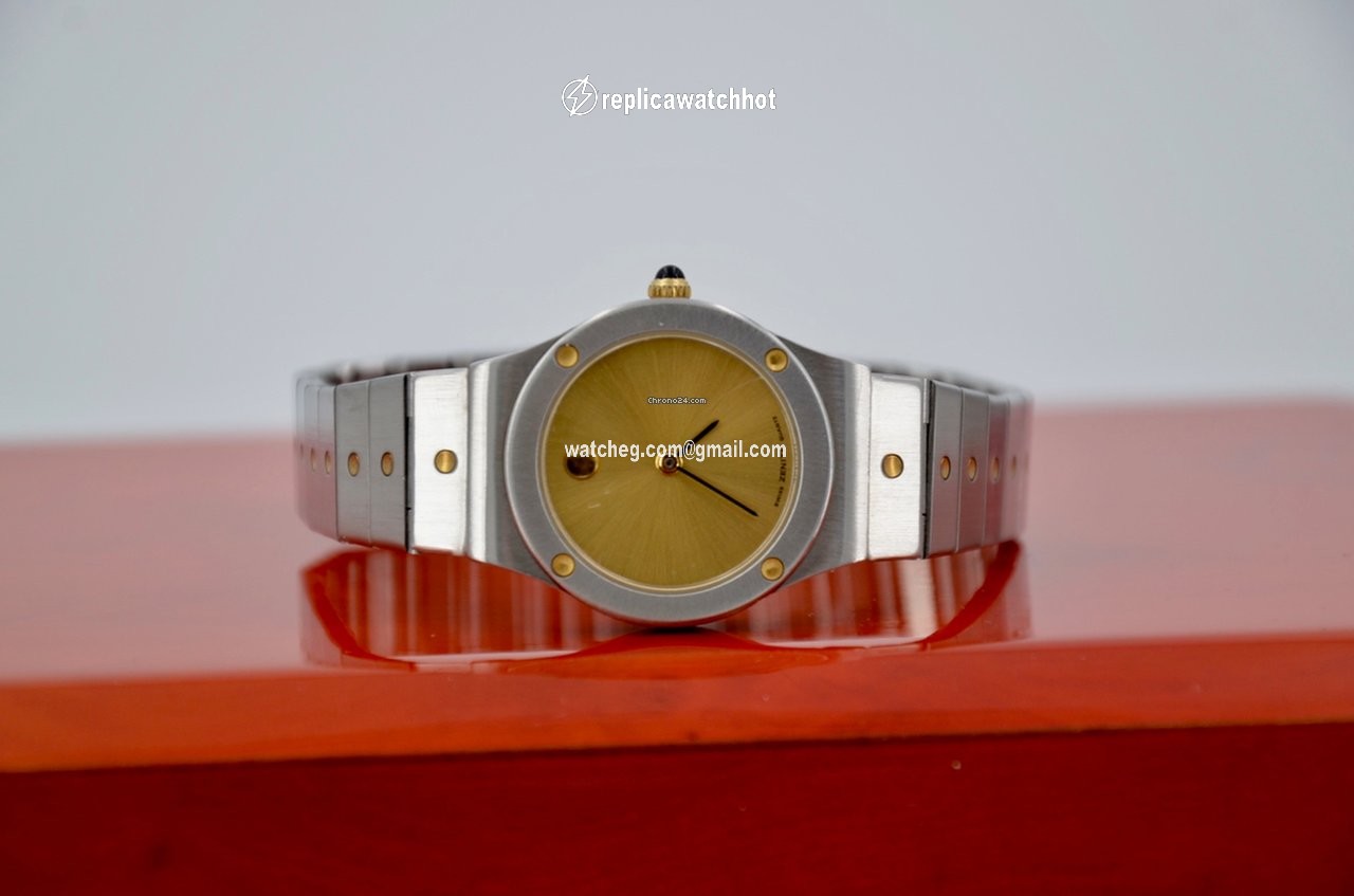 Zenith Womens watch Quartz Gold Steel 59.0010.104 2