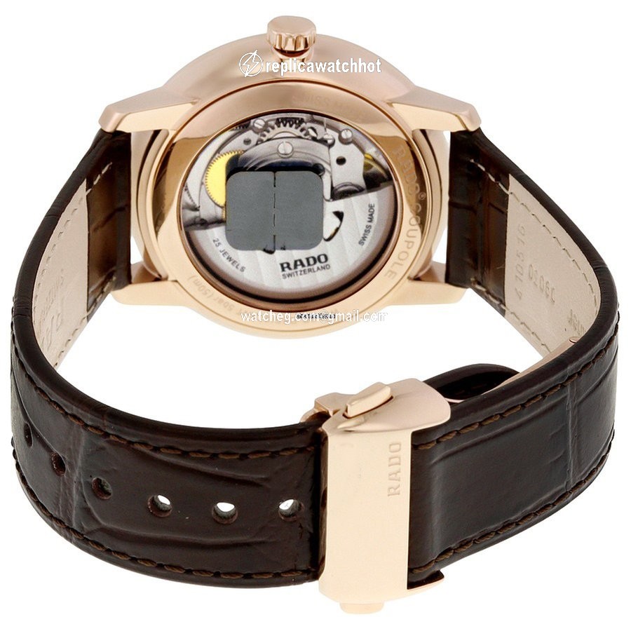 Rado Coupole Mens watch Unisex Automatic Gold Steel R22861765 2