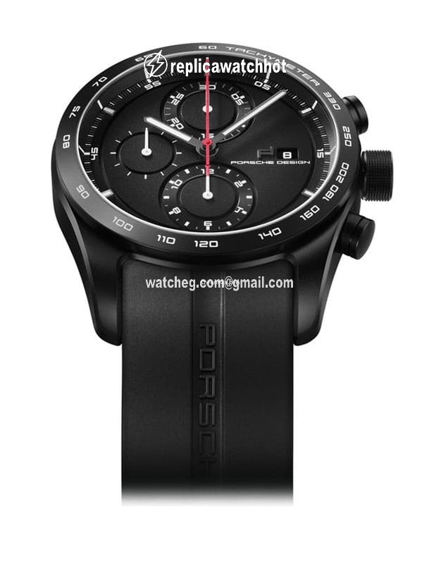 Porsche Design Chronotimer Mens watch Unisex Automatic Titanium 4046901986049 CHRONOGRAPH 42mm TITANIUM, RUBBER STRAP 2