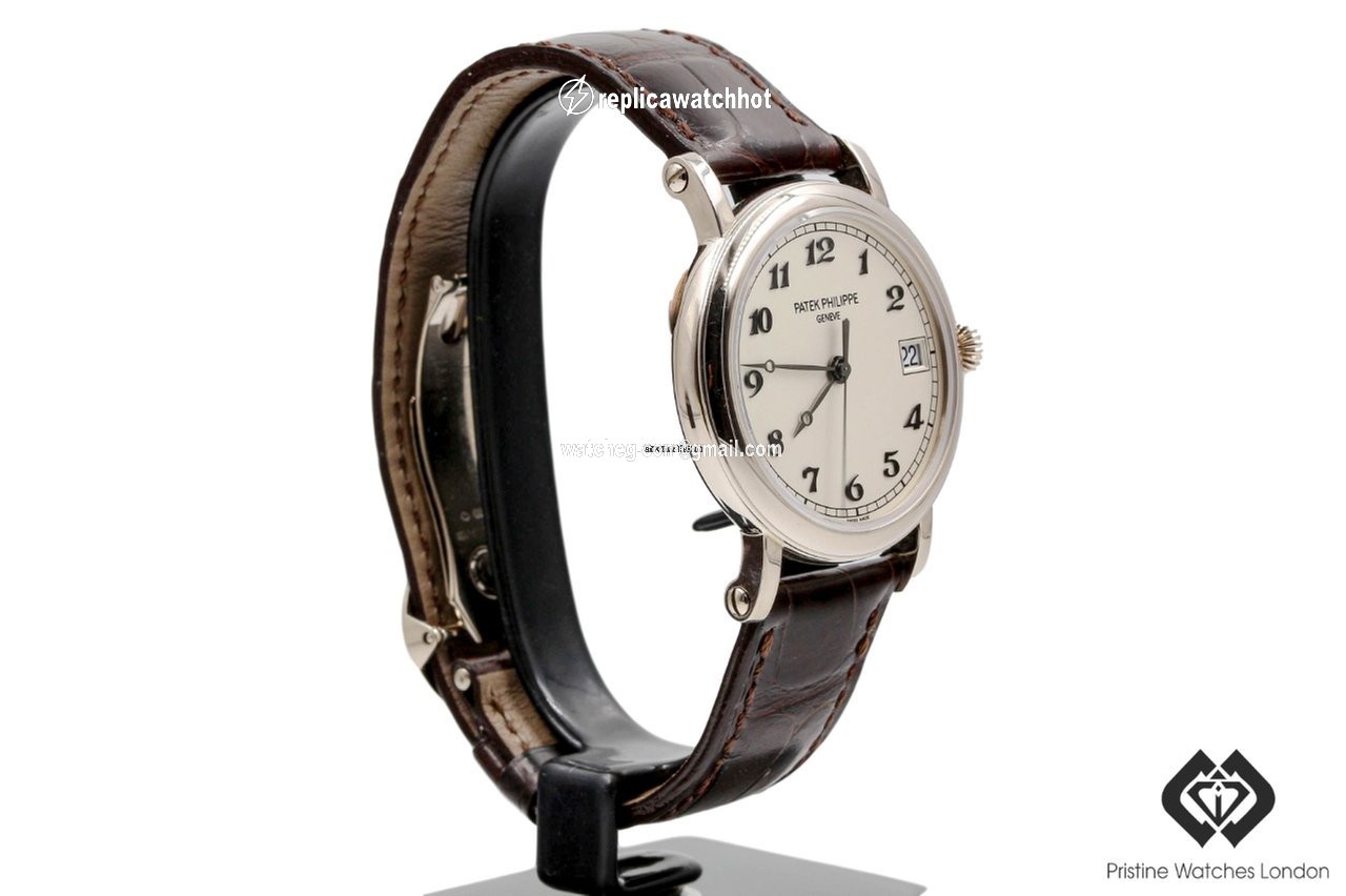 Patek Philippe Calatrava Mens watch Unisex Automatic White gold 5153G-012 2