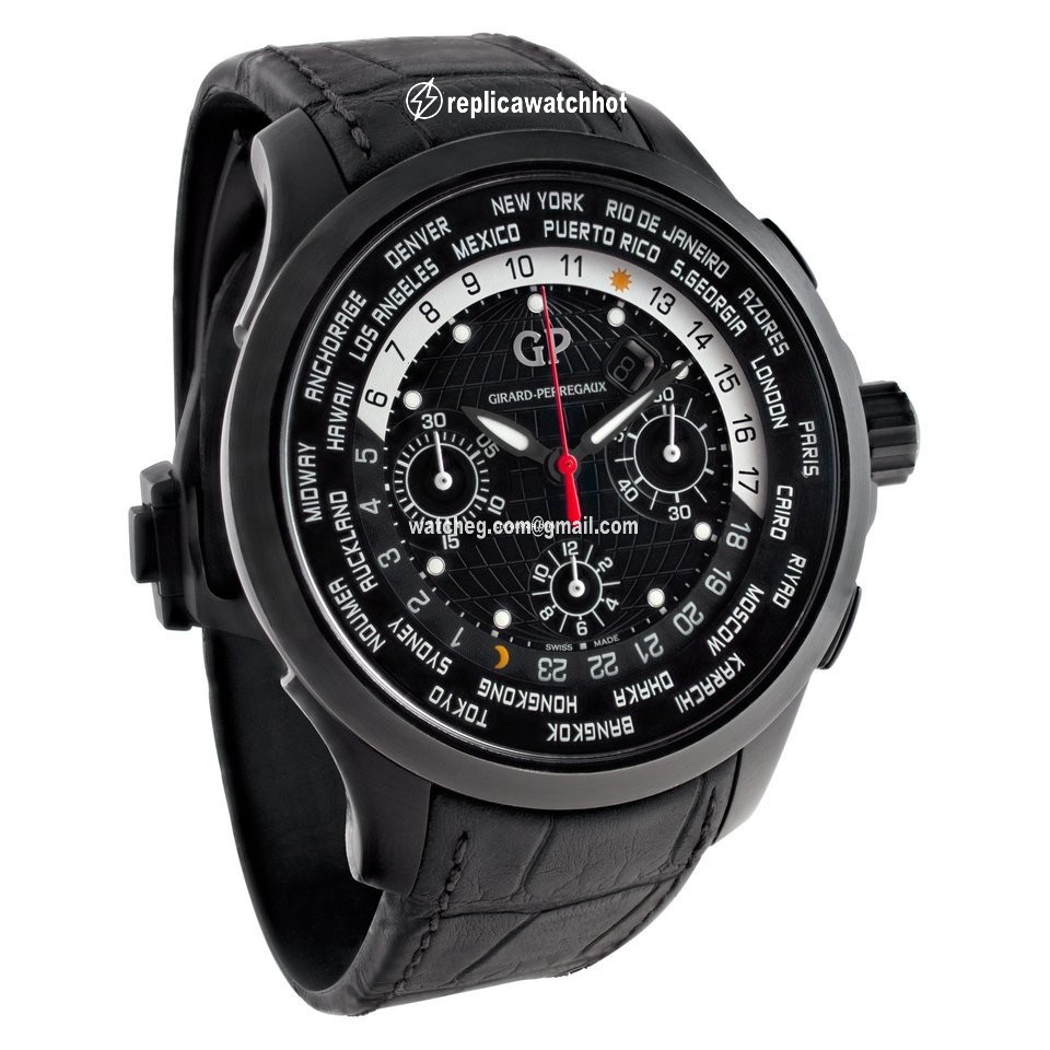 Girard Perregaux Traveller Mens watch Unisex Automatic Titanium 49700-21-631 BB6C 2