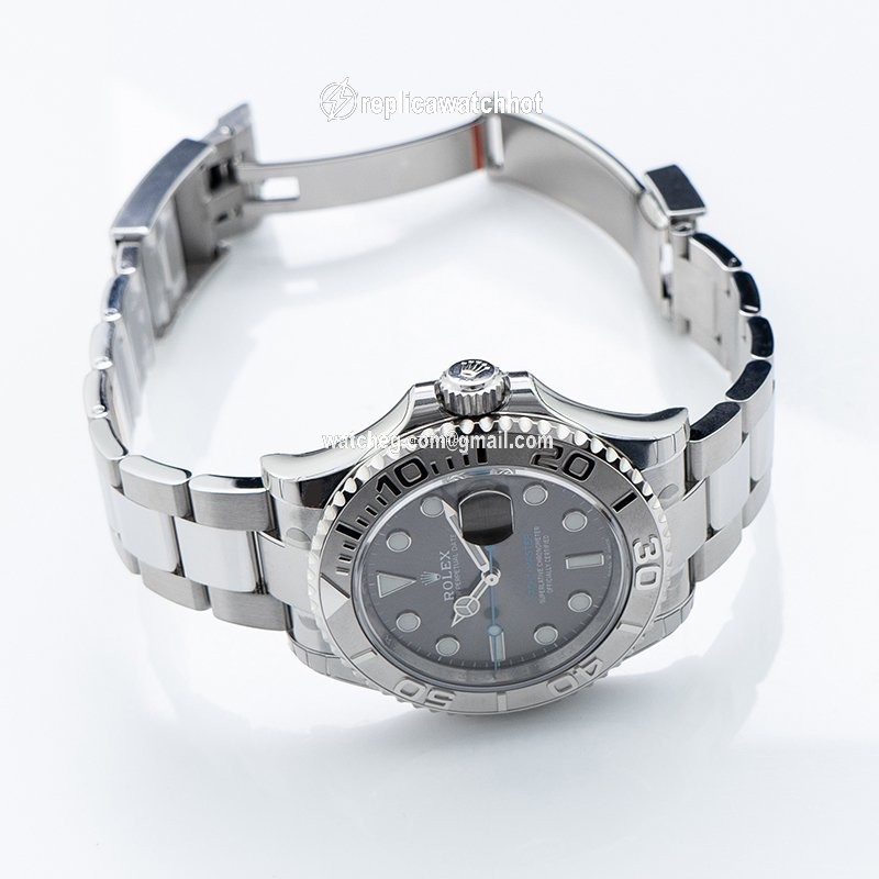 Rolex Yacht-Master 40 Mens watch Unisex Platinum Automatic 126622 dark grey 2