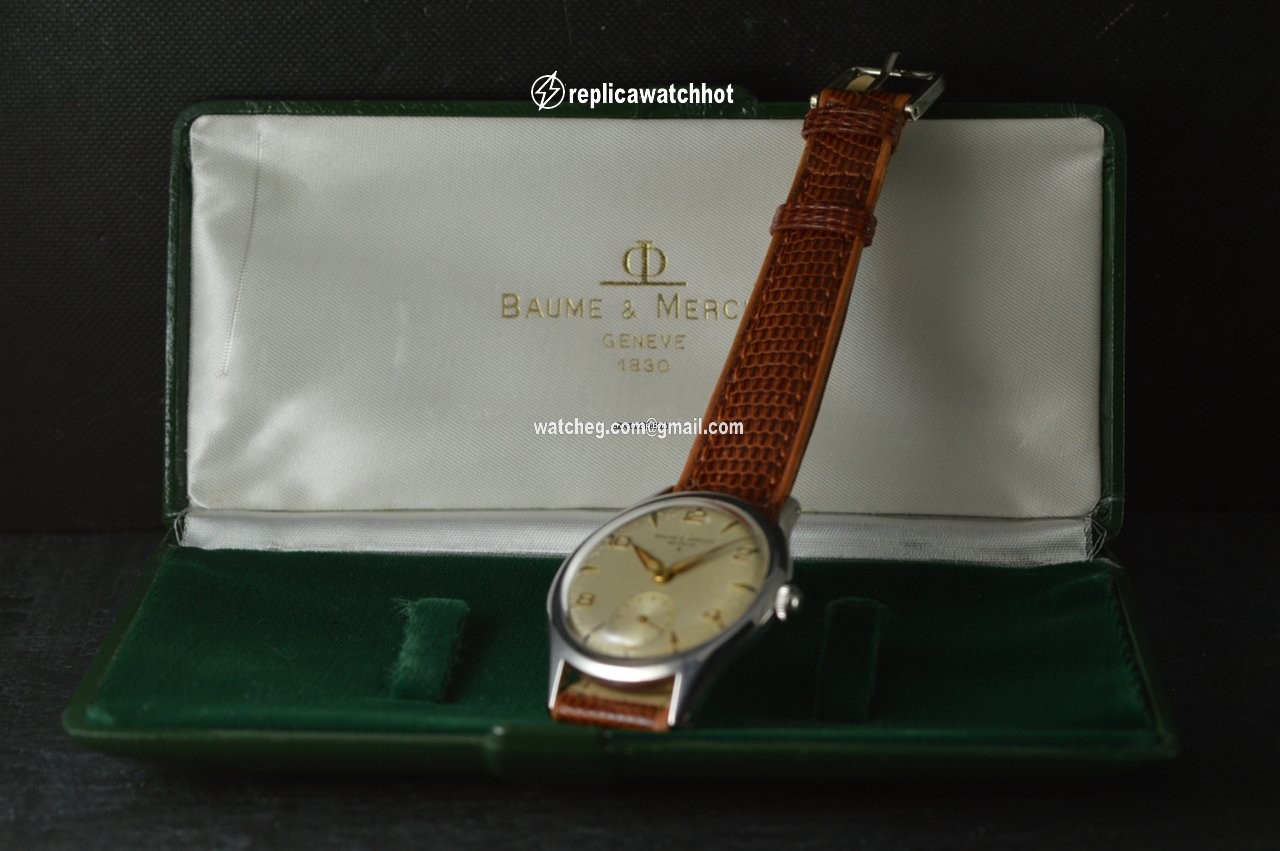 Baume & Mercier Mens watch Unisex Manual winding Steel 1116 2