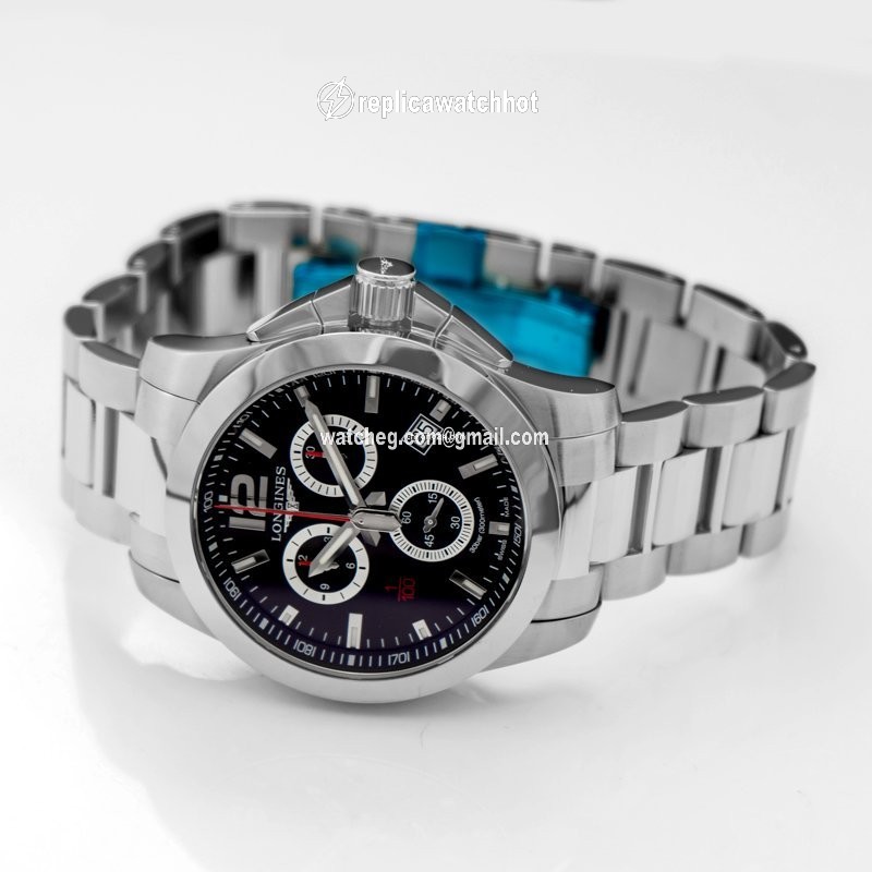 Longines Conquest Mens watch Unisex Quartz Steel L38004566 2