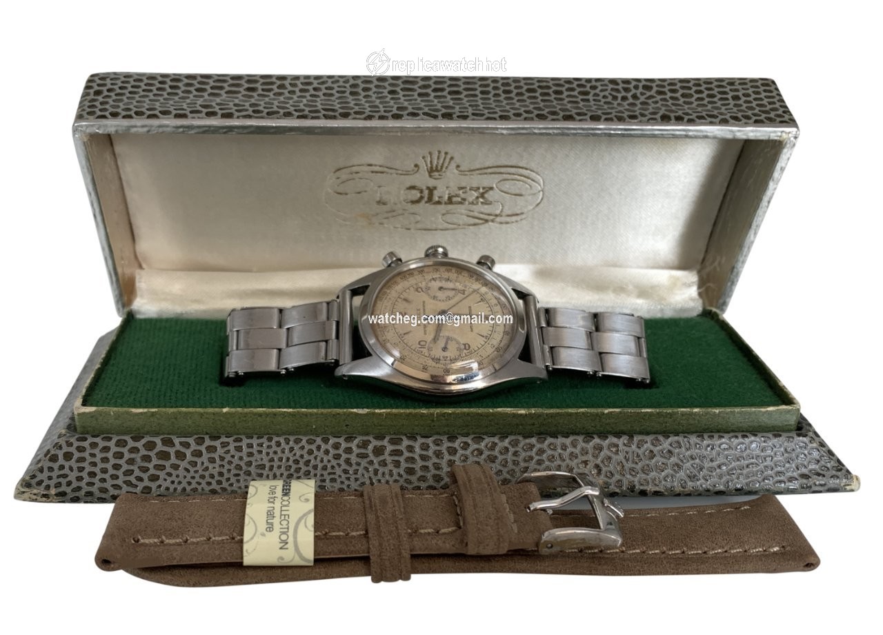 Rolex Chronograph Mens watch Unisex Steel Manual winding 4500 2