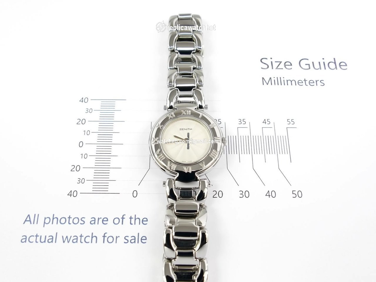 Zenith Womens watch Quartz Steel 02.0460.296 2