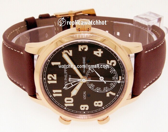 Patek Philippe Travel Time Mens watch Unisex Automatic Rose gold 5524R 2