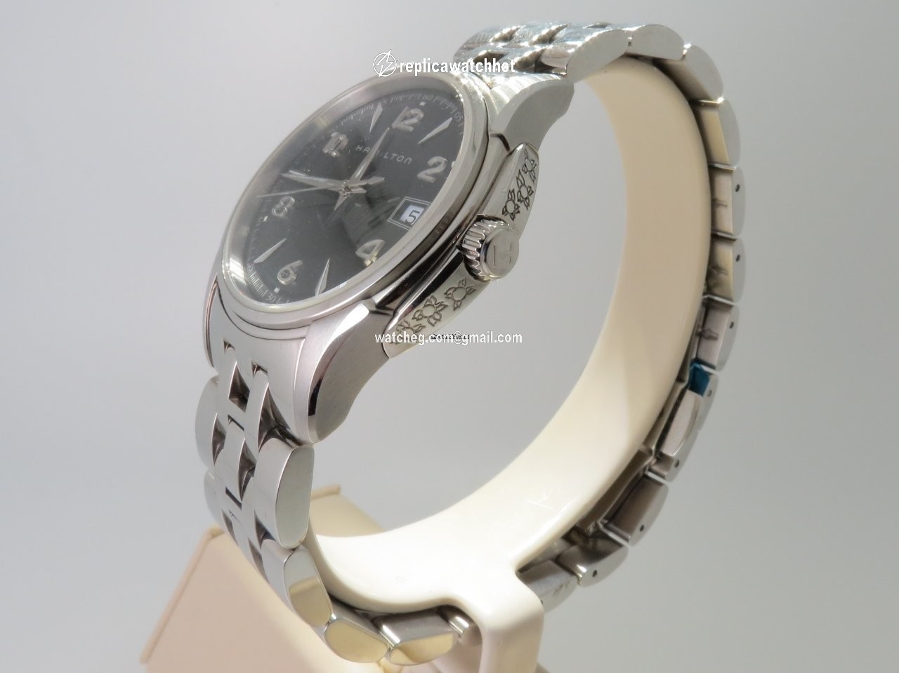 Hamilton Jazzmaster Mens watch Unisex Quartz Steel H32311135 2