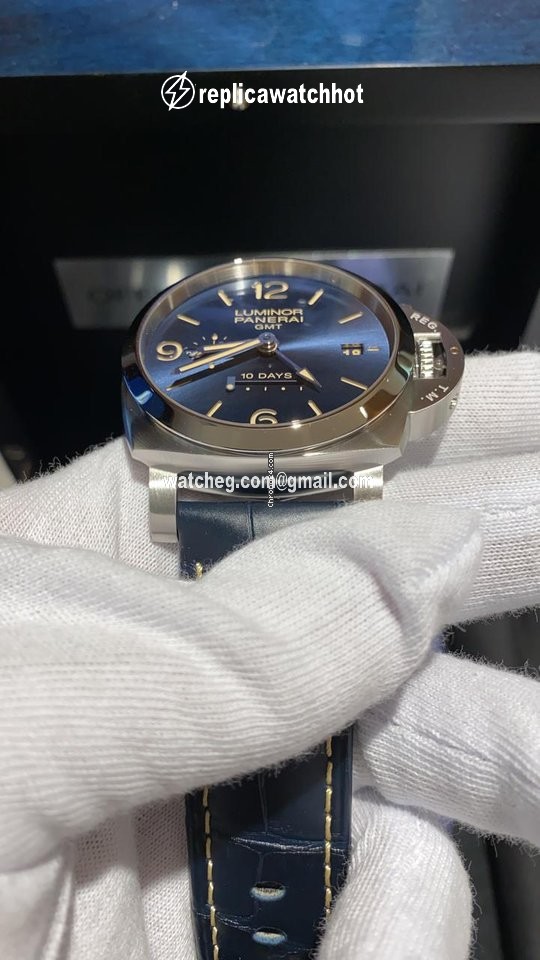Panerai Luminor 1950 10 Days GMT Mens watch Unisex Automatic Steel Pam00986 2