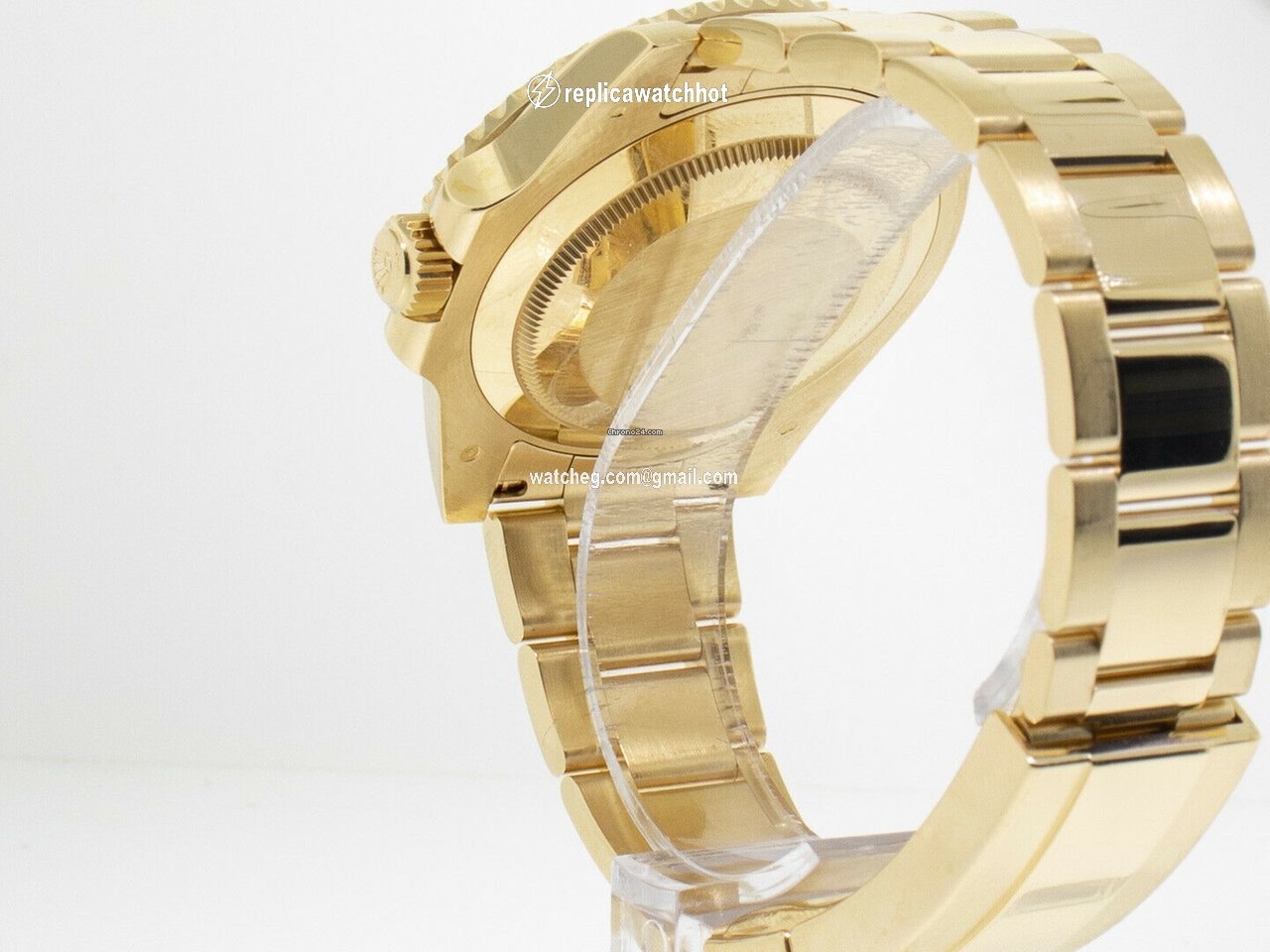 Rolex Submariner Date Mens watch Unisex Yellow gold Automatic 116618BL 2